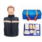 WPY Cardiopulmonary Resuscitation Manikin Simulator Half Body CPR First Aid Training Dummy for the Educational Teaching Research