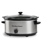 'The Family Favourite' 6.5L Silver Slow Cooker