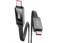 Mcdodo USB-kabel Mcdodo CA-4470 USB-C till USB-C med skärm 100W 1,2m (svart)