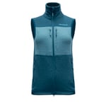 Devold Egga Grid Merino vest dame Flood/Moon GO 206 726 A 422A XL 2022