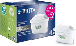 BRITA Maxtra Pro All-in-1 Water Filter Jug Cartridges Replacements Pack of 4