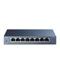 TP-Link TL-SG108 commutateur réseau Non-géré L2 Gigabit Ethernet (10/100/1000) Noir TP-LINK