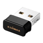 2-i-1 N150 Wi-Fi & Bluetooth 4.0 Nano USB-adapter 2,4 GHz Svart