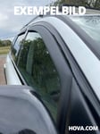 Vindavvisare Mattsvart VW Golf  VII 5-Dörrars Hatchback 2012-2020