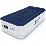 Active Era® Luxury Single Air Bed Air Mattress with Built-in Pump and Pillow