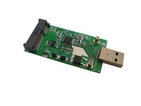 KALEA-INFORMATIQUE Adaptateur mSATA vers USB3 pour Lire et écrire sur Un SSD mSATA Depuis Un Port USB 3.0