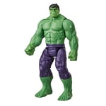 Marvel Avengers Titan Hero Series Blast Gear Deluxe Hulk Action Figure, 30-cm Toy, For Children Aged 4 and Up