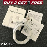 Heavy Duty iPhone Charger For Apple Cable USB Lead 6 7 8 X XS XR 11 Pro Max UK .
