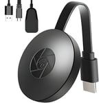 Wireless HDMI Display Adapter 4K, Adaptateur d'affichage HDMI sans Fil WiFi Récepteur Dongle 1080P Streaming Android/iOS/Window/Mac/
