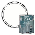 Rust-Oleum White uPVC Door and Window Paint In Gloss Finish - Chalk White 750ml