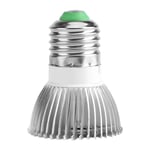 Full Spectrum 85-265V 18W 18 LED Växtlampa Blommor Växter Hydroponisk Odling Glödlampa (E27)