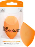 REAL TECHNIQUES Miracle Complexion Makeup Sponge for Full Cover Foundation (Pack