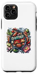 Coque pour iPhone 11 Pro I'd Rather Be Grilling Barbecue Grill Cook Barbeque BBQ
