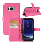 Samsung Galaxy S8 Plus Case with Card Holder (Pink) Rosa