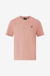 Lyle & Scott - T-shirt Slub T Shirt - Röd