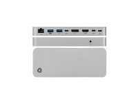 Kramer KDock-5 USB-C Hub Multiport Adapter - 4K@60 HDMI, 4K@60 Displayport, USB 3.0, USB-C charge