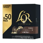 L'or Café Forza L'OR Espresso - intensité 9 Boîte de 50 capsules