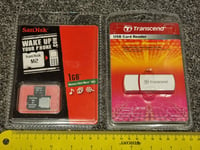 1GB M2 MEMORY STICK MICRO CARD MS DUO ADAPTER USB READER NEW! SanDisk PSP Go Lot