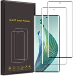 2 Pack For Honor Magic 5 Lite Glass Screen Protector Full Coverage