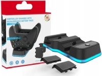 JYS Charger Station + 2x Battery For Xbox One X Pad/Jys-x129