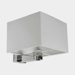 Casolux Skottlampa Wallis Large, rostfritt stål, LED, 10 - 30 V, 1.5 W, med USB-uttag + touch kvadratisk skärm