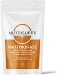 New: Nattokinase – 2000FU X 60 Capsules – 100Mg – Natural Enzyme from Fermented