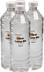 CLEARCRAFT SMOKELESS AND ODOURLESS CLEAR LAMP OIL - 1 LITRE with FREE FUNNEL (4)