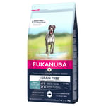 Eukanuba-koiranruoka grainfree erikoishintaan! - Grain Free Adult Large Dogs lohi 3 kg