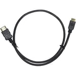 SmallHD Thin Mini-HDMI to HDMI Cable (12")