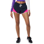 NEW BALANCE WOMEN'S FAST FLIGHT SPLIT SHORTS NAVY PINK GYM WORKOUT RUN NEW BNWT