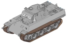 PLATZ 1/35 World War II German Panther Type-D V2 Prototype No.2 Model kit DR6822