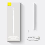 Baseus Active Stylus Penna Smooth För iPad - Vit