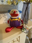 Disney Store CHUCKLES The Clown Plush Soft Toy Doll Toy Story Rare NEW 19cm