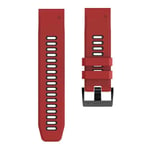 Twin Sport Armband Garmin Fenix 5 - Röd/svart