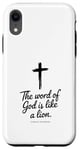 Cadeau Charles Spurgeon The Word of God Lion pour homme, femme et enfant Coque pour iPhone XR