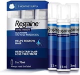 Regaine For Men Hair Regrowth Foam 3 x 73ml Hair regrowth treatment for men