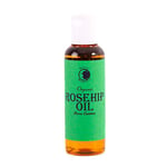 Mystic Moments | Organic Rosehip Carrier Oil 125ml - Pure & Natural Oil Perfect For Hair, Face, Nails, Aromatherapy, Massage and Oil Dilution Vegan GMO Free