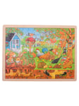 Goki Wooden Puzzle - Life in the Garden Wood
