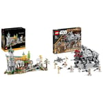 LEGO 10316 Icons The Lord of the Rings: Rivendell, Construct and Display Middle-earth Valley, with 15 Minifigure Characters & 75337 Star Wars AT-TE Walker Poseable Toy, Revenge of the Sith Set