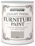Rust-Oleum Chalky Furniture Paint 750ml - Flint