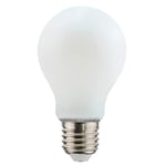 Airam Filament LED E27 3000K 806lm 7W Opal white Hvit