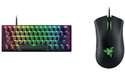 Razer Huntsman V3 Pro Mini - UK Layout + PBT Keycap Upgrade Set - Classic Black - US/UK