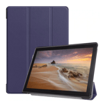 Tactical Book Tri Fold-fodral till Huawei MediaPad M5 Lite - Blå