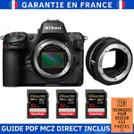 Nikon Z8 + FTZ II + 3 SanDisk 32GB Extreme PRO UHS-II SDXC 300 MB/s + Guide PDF MCZ DIRECT '20 TECHNIQUES POUR RÉUSSIR VOS PHOTOS