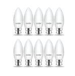 5W LED Candle Light Bulb B22 Natural  4200K,  Pack of 10