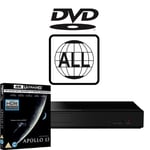 Panasonic Blu-ray Player DP-UB154EB-K MultiRegion for DVD inc Apollo 13 4K UHD