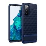 Caseology Parallax Case Compatible with Samsung Galaxy S20 FE - Midnight Blue
