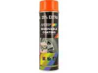 Motip Paint Avtagbar Färg Orange 500Ml