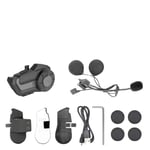 Motorcykel Intercom Headset, Bluetooth-anslutning, Vattentät, HY001 Halv MIC 1ST