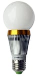 LUMIworld LWLE27-7WKuMW-RiSi Ampoule Flamme à LED, Verre, E27, 7 W